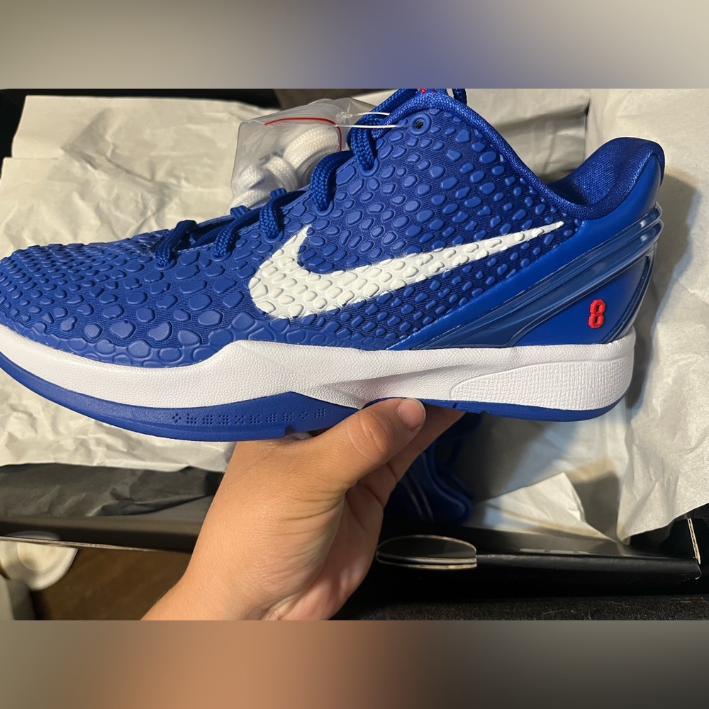 Nike Kobe 6 Dodgers Basketball Shoes (6.5Y/8 Women)